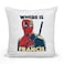 Loud Universe - Dead Pool quote White Sequin Throw Pillow with Stuffing Francis Fun Home Decor Pillow