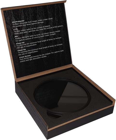 COOPIC 67mm Variable Neutral Density NDX Filter Compatible with S&#39; E-Mount 18-200mm f/3.5-6.3