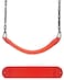RBWTOYS Outdoor Swing Set with Round End Shape Seat and Colorful Chain.  Model RW-13137. Red