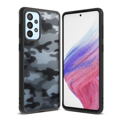 Ringke  - Samsung Galaxy A73 5G Case Cover -  Fusion Series-  Matte Camo Black