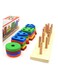 MissTiara Wooden Geometric Shape Stacking Blocks