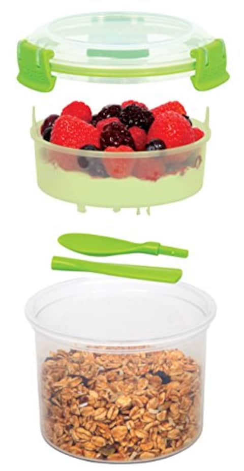 Sistema To Go Collection Breakfast Bowl Food Storage Container, 17.9 oz./0.5 L, Color Received May Vary