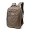 Senator Backpack 18.5 Inch Unisex Nylon Lightweight Water Resistant with Laptop Compartment for Travel Business College School Bag Casual Hiking Travel Daypack KH8104 Beige