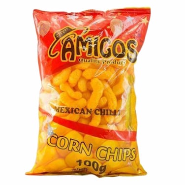 Amigos Mexico Chilli Corn Chips 100g