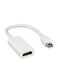 Generic Mini Display Port DP To HDMI Adapter Cable For Mac Macbook Pro Air AD White