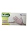 falcon 100-Piece Vinyl Falcon Gloves Set Clear Large