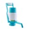 Royalford RF7784 Water Pump With Lock- Dolphin water pump Water Bottles Pump Manual Water Bottle Pump, Easy Drinking Water Pump, Easy Portable Manual Hand Press Dispenser Water Pump White &amp; Blue