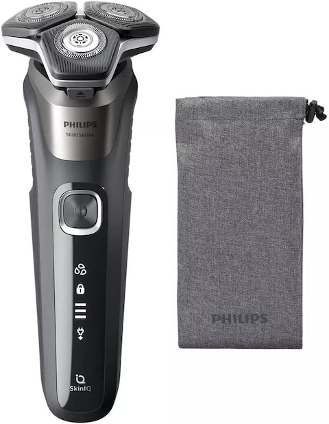Philips Series 5000 Wet And Dry Electric Shaver And Soft Pouch S5887/10