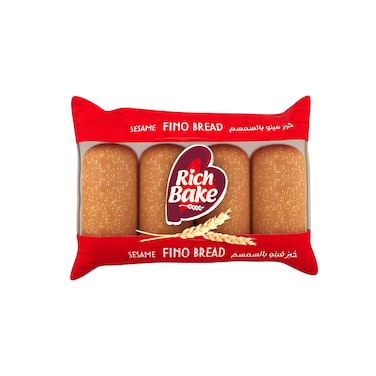 ريتش بيك عيش فينو بسمسم - 4 قطع