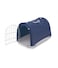 IMAC Linus Cabrio - Carrier For Cats And Dogs, Blue, 50 x 32 x 34.5cm