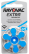 Rayovac Hearing Aid Battery Size 675 - Pack of 6 batteries