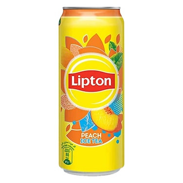 Lipton Peach Ice Tea, Non-Carbonated Low Calories Refreshing Drink, 310ml