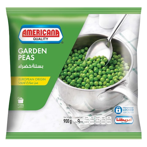 Buy Americana Frozen Green Peas 900g European Origin in Saudi Arabia