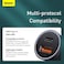Baseus 40W USB-C Car Charger Adapter Cigarette Lighter Dual USB Fast Charging PD3.0 And QC 4.0 With Type C To Lightning For iPhone 15/14/13/12/11, Samsung Galaxy S20, Huawei Mate 30 And More Grey
