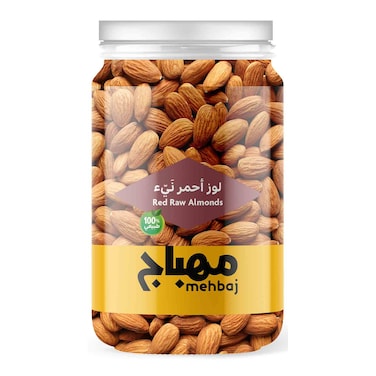 Mehbaj Almonds Red Raw Box 275g