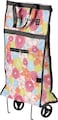 Royalford 30 L Foldable Shopping Trolley Bag- Rf11373 Multi-Purpose Utility Trolley Bag With Handles And Wheels Durable, Portable And Perfect For Storing Things Multicolor