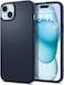 Spigen Liquid Air designed for iPhone 15 case cover - Navy Blue