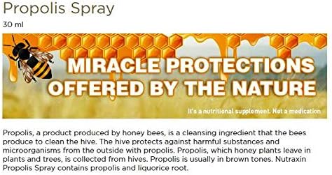 Nutraxin Biota Vitals, Bee Propolis Throat Spray, Naturally Soothing, 30ml (1 Fl Oz)