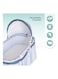 Moon Crib &amp; Bassinet Mattress - Removable And Washable Cover. 5 Layers Provided For Comfort. Hypoallergenic Material. Breathable Foam Interior, 0 M+, White