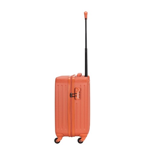 Single Hardside Spinner 4 Wheels Cabin Trolley Luggage With Number Lock 16 Inches