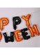 Generic Happy Halloween Letter Balloon Set