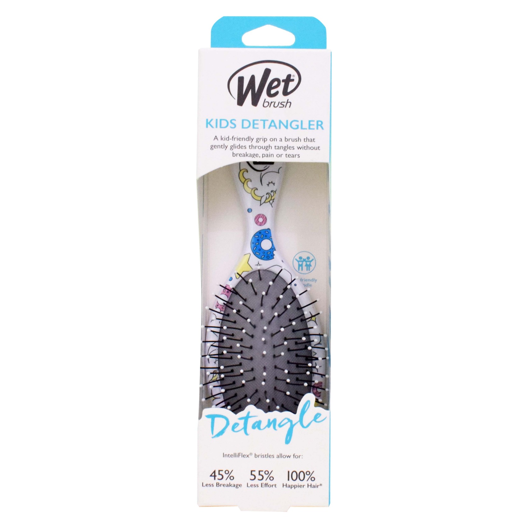 Wet Brush Kids Detangler Brush Multicolour