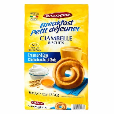 BALOCCO CIAMBELLE BISCUITS 350G