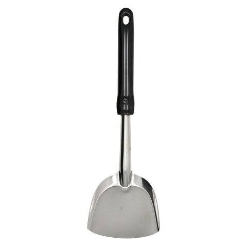 Zebra Stainless Steel Turner Spatula Black