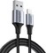UGREEN USB-A to Lightning MFI Cable Alu Case with Nylon Braided   1m BK