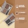 MENOW - 2 Color Attraction Eyebrow Powder With One Eyeliner Pen 02 1.5g 2pcs
