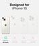 Ringke iPhone 15 Case Cover, Fusion Bold Series, Gray