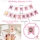 Party Propz 7 Pcs Happy Birthday Printed Balloons Combo Set For Girls Birthday Decoration/Birthday Party Supplies For Girls
