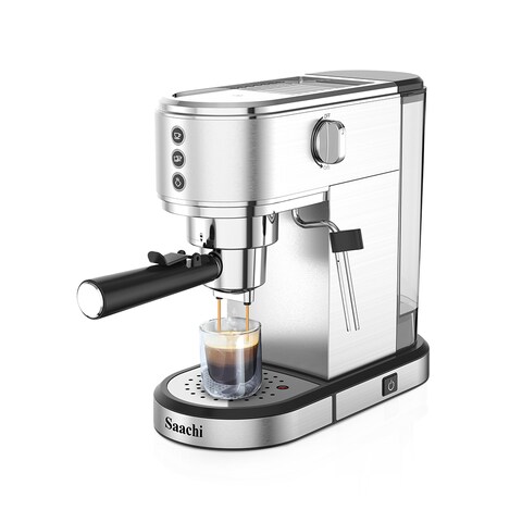 Saachi 3 In 1 Coffee Maker NL-COF-7064-ST With 20 Bar Italian ULKA Pump