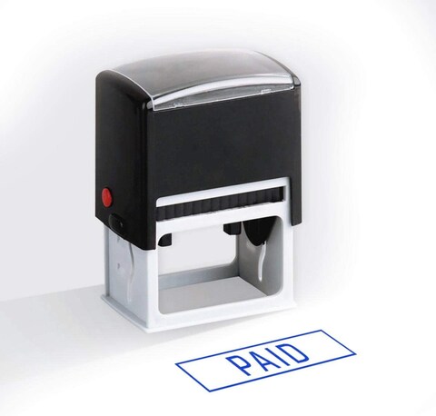 Generic Automatic Inking Stamp, The Words&quot;Paid&quot;, English