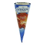 Buy London Dairy Pralines And Cream Ice Cream 120ml in UAE