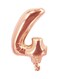 Party Time 4 Number Foil Balloon 16-Inch 16Inch
