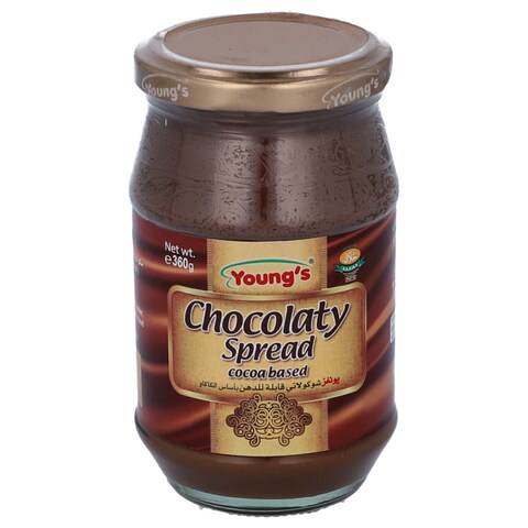 Young&#39;S Chocolate Spread Regular 380 gr