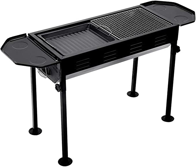 Barbecue Charcoal Mat Grill, Foldable BBQ Grill for Outdoor/Household/Camping Equipment