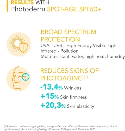 Bioderma Photoderm Spot-Age SPF 50+ Antioxidant Dry Touch Sunscreen - 40ml