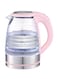 Alsaif-Elec Premium Design Electric Kettle 1.7L E03208/P Pink