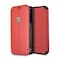 Ferrari - Apple iPhone X Case, Heritage Book Type Case Compatible for iPhone X and support Wireless Charging, Easy Access to All Ports, CG Mobile Officially Licensed- Red