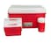 Igloo Laguna Cooler Box Red 45L+4L+945ml