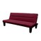 In House Asil 2 In 1 Sofabed Velvet Upholstered - Burgundy