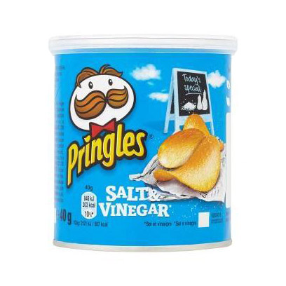 Pringles Salt  Vinegar 40Gr
