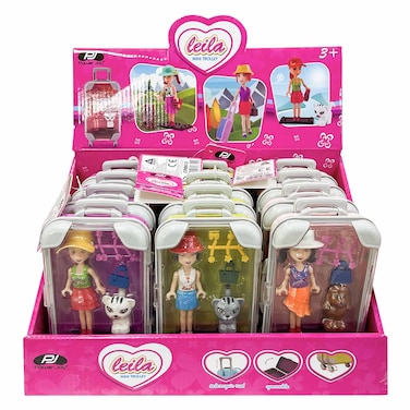 Power Joy Leila Mini Trolley Multicolour 17cm