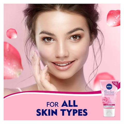 Nivea Micellar Hydrates Rose Water Face Wash - 150ml