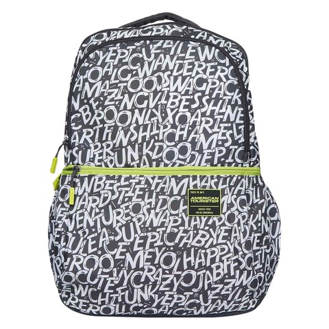 American Tourister Toodle 02 Backpack Grey And Lime