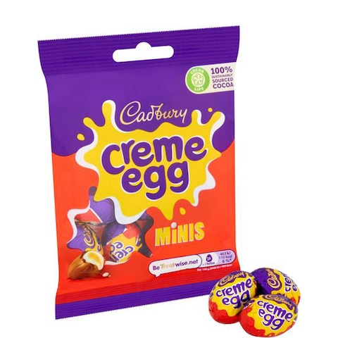 Cadbury Cr&iuml;&ordm;&lsquo;Me Egg Minis Bag 78G