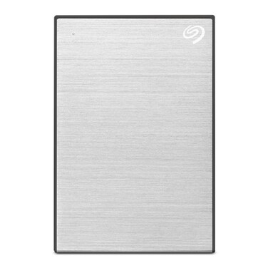 Seagate One Touch HDD 5TB External Hard Drive - Silver - STKC5000401