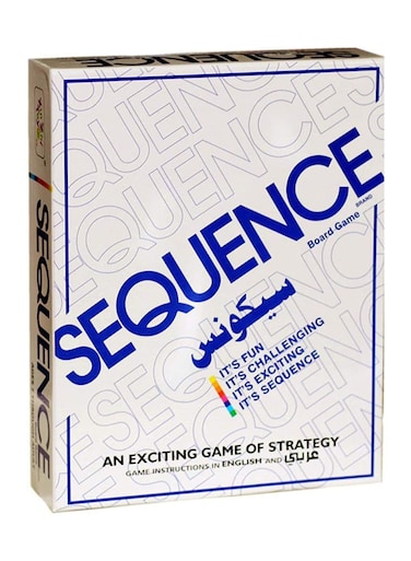 Generic Sequence Board Card Coins Game 5.6x26.6x20.6cm